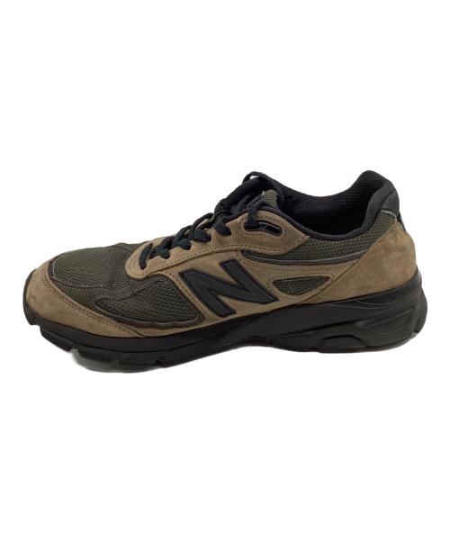 NEW BALANCE（ニューバランス）NEW BALANCE (ニューバランス) NEW BALANCEM990MG4 ブラウン×グリーン サイズ:US10の古着・服飾アイテム