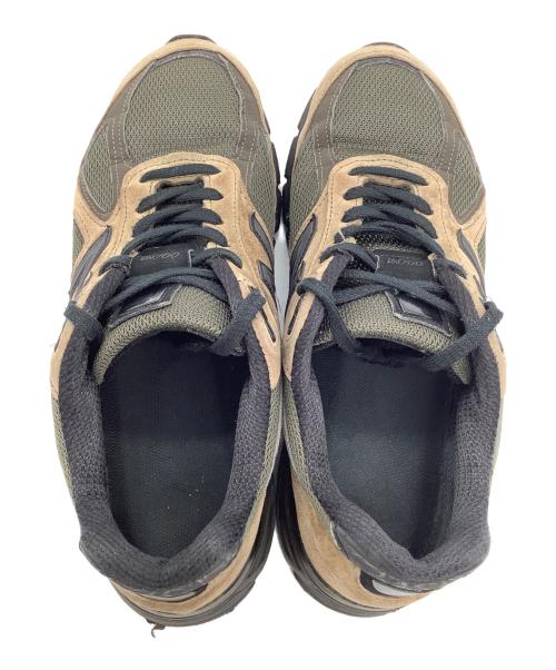 NEW BALANCE（ニューバランス）NEW BALANCE (ニューバランス) NEW BALANCEM990MG4 ブラウン×グリーン サイズ:US10の古着・服飾アイテム