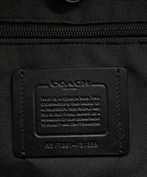 COACH（コーチ）COACH (コーチ) リュック ブラック×グレーの古着・服飾アイテム
