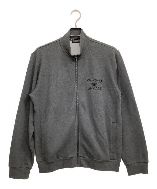 EMPORIO ARMANI（エンポリオ アルマーニ）EMPORIO ARMANI (エンポリオ アルマーニ) ジップアップスウェット グレー サイズ:Lの古着・服飾アイテム