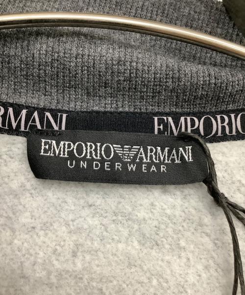 EMPORIO ARMANI（エンポリオ アルマーニ）EMPORIO ARMANI (エンポリオ アルマーニ) ジップアップスウェット グレー サイズ:Lの古着・服飾アイテム