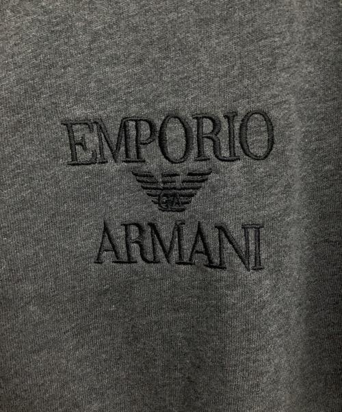 EMPORIO ARMANI（エンポリオ アルマーニ）EMPORIO ARMANI (エンポリオ アルマーニ) ジップアップスウェット グレー サイズ:Lの古着・服飾アイテム