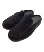 PARABOOT×ARPENTEURパラブーツ×アルペントール）の古着「スウェードスリッポン」｜ブラック