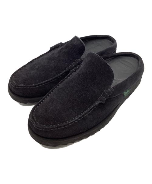 PARABOOT（パラブーツ）PARABOOT (パラブーツ) ARPENTEUR (アルペントール) スウェードスリッポン ブラック サイズ:8の古着・服飾アイテム