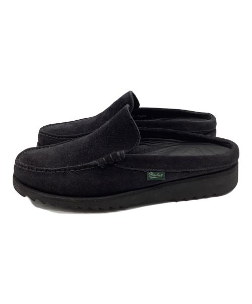 PARABOOT（パラブーツ）PARABOOT (パラブーツ) ARPENTEUR (アルペントール) スウェードスリッポン ブラック サイズ:8の古着・服飾アイテム