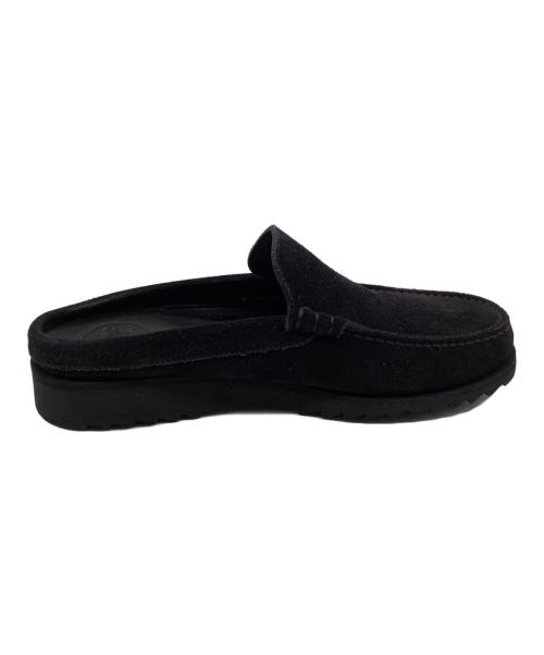 PARABOOT（パラブーツ）PARABOOT (パラブーツ) ARPENTEUR (アルペントール) スウェードスリッポン ブラック サイズ:8の古着・服飾アイテム