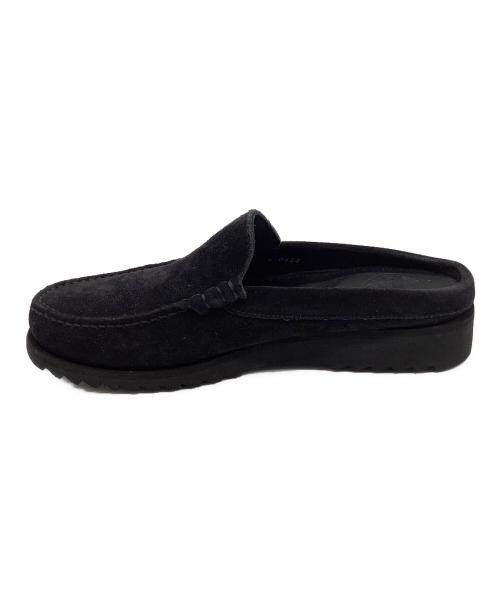 PARABOOT（パラブーツ）PARABOOT (パラブーツ) ARPENTEUR (アルペントール) スウェードスリッポン ブラック サイズ:8の古着・服飾アイテム