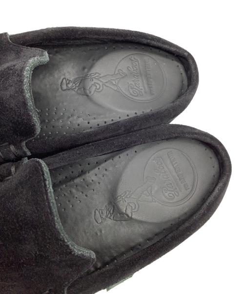 PARABOOT（パラブーツ）PARABOOT (パラブーツ) ARPENTEUR (アルペントール) スウェードスリッポン ブラック サイズ:8の古着・服飾アイテム