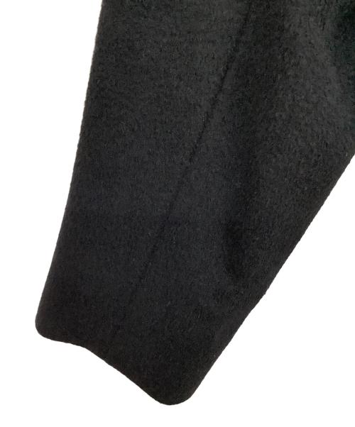 Max Mara Studio（マックスマーラ ストゥディオ）Max Mara Studio (マックスマーラ ストゥディオ) フォックスファーカラーコート ブラック サイズ:38の古着・服飾アイテム