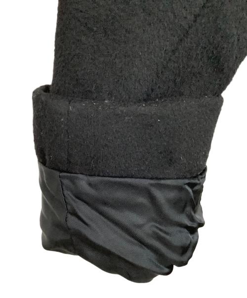 Max Mara Studio（マックスマーラ ストゥディオ）Max Mara Studio (マックスマーラ ストゥディオ) フォックスファーカラーコート ブラック サイズ:38の古着・服飾アイテム