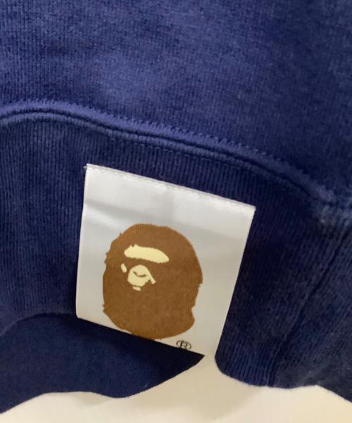 A BATHING APE（アベイシングエイプ）A BATHING APE (アベイシングエイプ) SHARK FULL ZIP HOODIE ネイビー サイズ:XLの古着・服飾アイテム