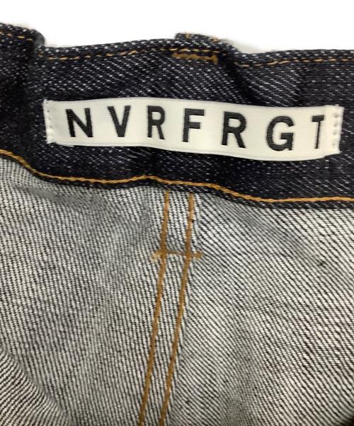 NVRFRGT（ネヴァーフォーゲット）NVRFRGT (ネヴァーフォーゲット) 3D TWISTED WIDE LEG JEANS インディゴ サイズ:2の古着・服飾アイテム