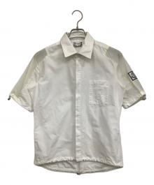 MONCLER GAMME BLEU（モンクレール ガム ブルー）の古着「半袖シャツ」｜ホワイト