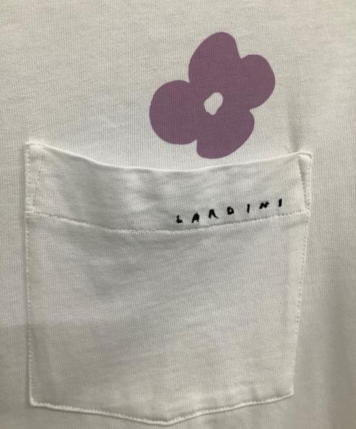 LARDINI（ラルディーニ）LARDINI (ラルディーニ) 半袖カットソー ホワイト サイズ:XSの古着・服飾アイテム