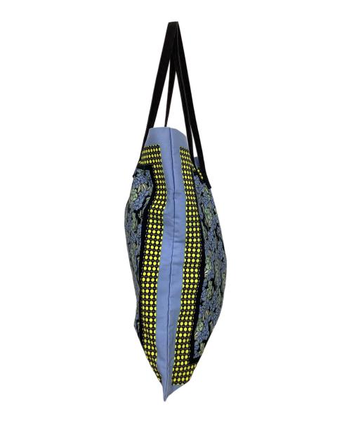 MARNI（マルニ）MARNI (マルニ) バンダナトートバック イエローxスカイブルーの古着・服飾アイテム
