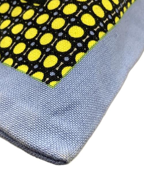 MARNI（マルニ）MARNI (マルニ) バンダナトートバック イエローxスカイブルーの古着・服飾アイテム