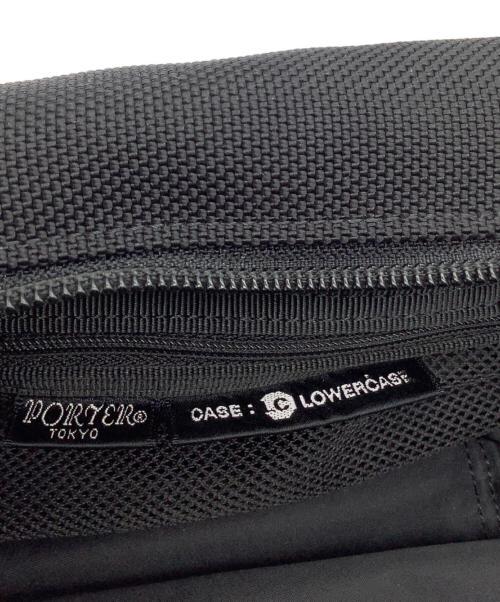 PORTER（ポーター）PORTER (ポーター) LOWERCASE (ロウワーケース) ポーチ ブラックの古着・服飾アイテム