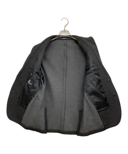 Aquascutum（アクアスキュータム）Aquascutum (アクアスキュータム) ジャージージャケット ブラック サイズ:36の古着・服飾アイテム