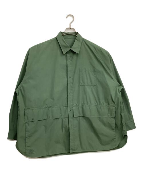 FreshService（フレッシュサービス）FreshService (フレッシュサービス) 長袖シャツ グリーン サイズ:Fの古着・服飾アイテム