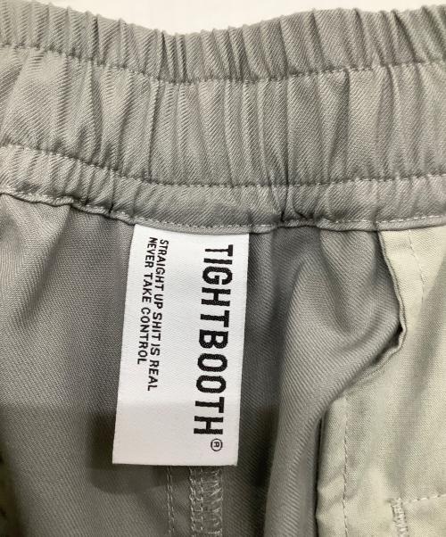TIGHTBOOTH PRODUCTION（タイトブースプロダクション）TIGHTBOOTH PRODUCTION (タイトブースプロダクション) バギースラックス グレー サイズ:Lの古着・服飾アイテム
