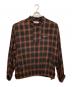 TIGHTBOOTH PRODUCTION（タイトブースプロダクション）の古着「PLAID HALF ZIP L/S SHIRT」｜ブラウン