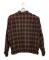 TIGHTBOOTH PRODUCTION (タイトブースプロダクション) PLAID HALF ZIP L/S SHIRT ブラウン サイズ:L：18000円
