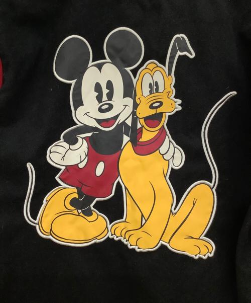 DISNEY（ディズニー）DISNEY (ディズニー) スタジャン レッド×ブラック サイズ:5Lの古着・服飾アイテム