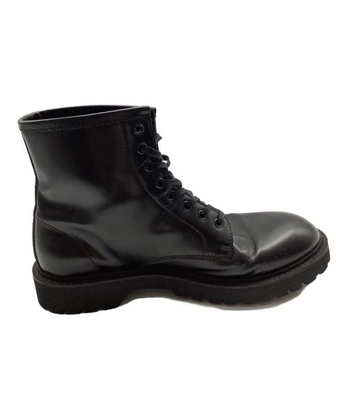 Saint Laurent Paris（サンローランパリ）Saint Laurent Paris (サンローランパリ) レースアップブーツ ブラック サイズ:42の古着・服飾アイテム