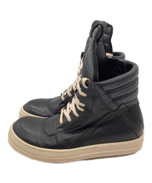 RICK OWENS（リックオウエンス）RICK OWENS (リックオウエンス) ジオバスケット・GEOBASKET ブラック サイズ:42の古着・服飾アイテム