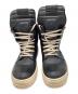 中古・古着 RICK OWENS (リックオウエンス) ジオバスケット・GEOBASKET ブラック サイズ:42：100000円
