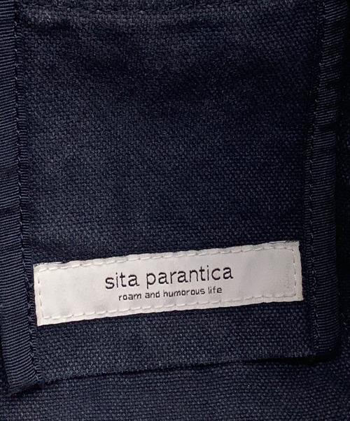SITA PARANTICA（シータパランティカ）SITA PARANTICA (シータパランティカ) ミニトートバッグ ネイビーの古着・服飾アイテム