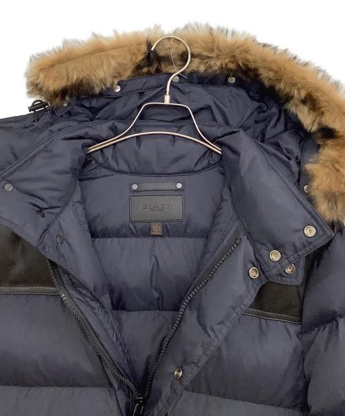 COACH（コーチ）COACH (コーチ) ダウンジャケット ネイビー サイズ:Sの古着・服飾アイテム