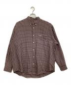 SUPREMEシュプリーム）の古着「Loose Fit Oxford Shirt」｜ブラウン×ピンク