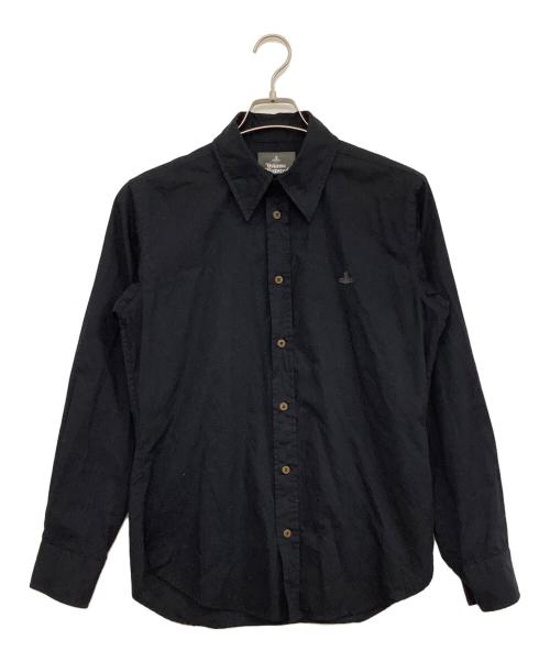 Vivienne Westwood man（ヴィヴィアン ウェストウッド マン）Vivienne Westwood man (ヴィヴィアン ウェストウッド マン) 長袖シャツ ブラック サイズ:48の古着・服飾アイテム