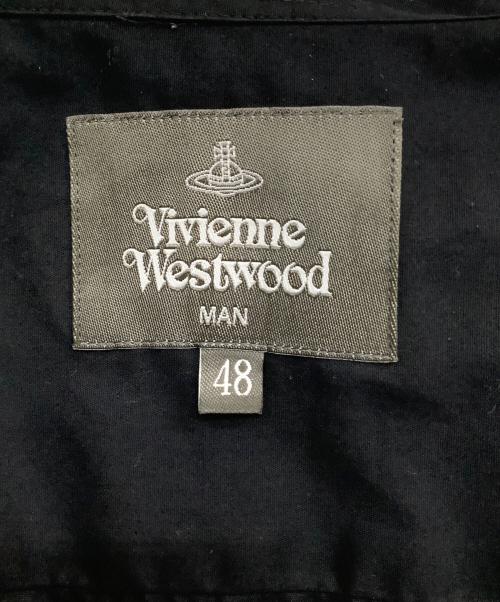 Vivienne Westwood man（ヴィヴィアン ウェストウッド マン）Vivienne Westwood man (ヴィヴィアン ウェストウッド マン) 長袖シャツ ブラック サイズ:48の古着・服飾アイテム