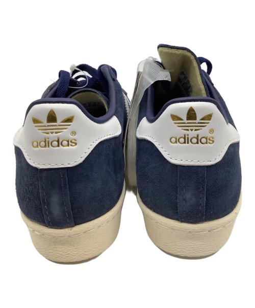 adidas（アディダス）adidas (アディダス) SUPERSTAR 80s DLX SUEDE ブルー×ホワイト サイズ:US6 未使用品の古着・服飾アイテム