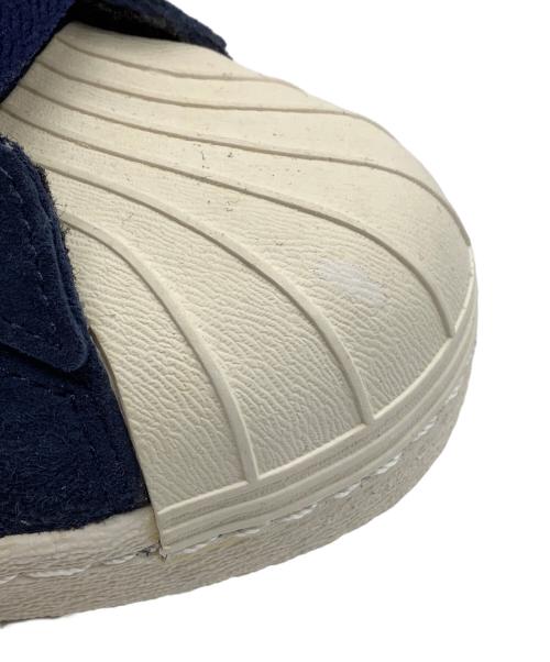 adidas（アディダス）adidas (アディダス) SUPERSTAR 80s DLX SUEDE ブルー×ホワイト サイズ:US6 未使用品の古着・服飾アイテム