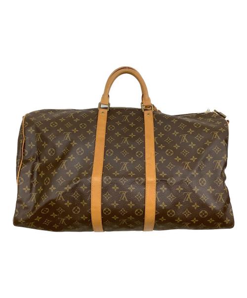LOUIS VUITTON（ルイ ヴィトン）LOUIS VUITTON (ルイ ヴィトン) キーポル・バンドリエール55 ブラウンの古着・服飾アイテム