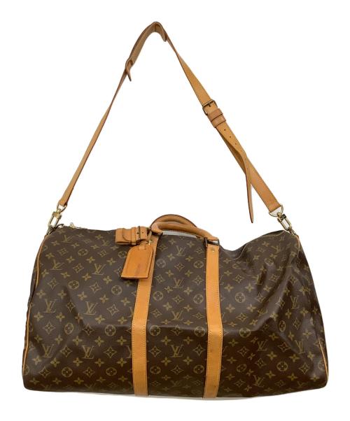 LOUIS VUITTON（ルイ ヴィトン）LOUIS VUITTON (ルイ ヴィトン) キーポル・バンドリエール55 ブラウンの古着・服飾アイテム