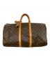 LOUIS VUITTON（ルイ ヴィトン）の古着「キーポル・バンドリエール55」｜ブラウン