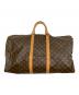 LOUIS VUITTON (ルイ ヴィトン) キーポル・バンドリエール55 ブラウン：130000円