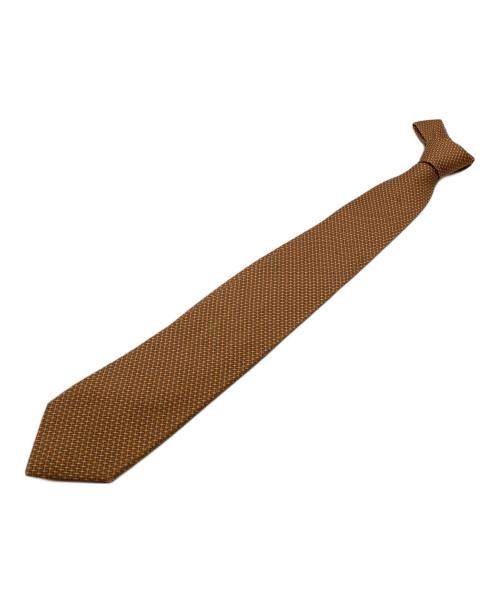 HERMES（エルメス）HERMES (エルメス) ネクタイ オレンジ サイズ:-の古着・服飾アイテム