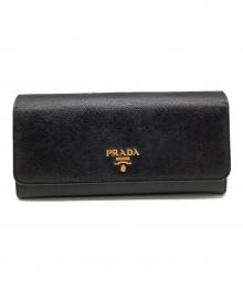 PRADA（プラダ）の古着「サフィアーノレザー」｜ブラック