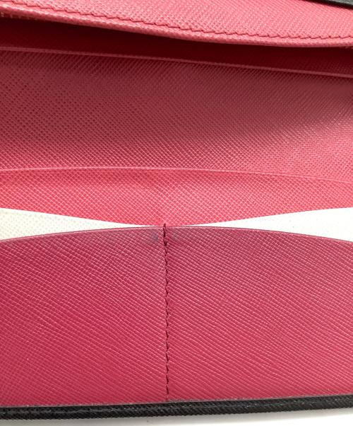 PRADA（プラダ）PRADA (プラダ) サフィアーノレザー ブラックの古着・服飾アイテム