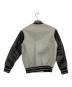 DIESEL (ディーゼル) 袖レザースタジャン グレー サイズ:XS：12000円