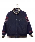 COMME des GARCONS HOMME×gimコムデギャルソン オム×ジム）の古着「スタジャン」｜ネイビー