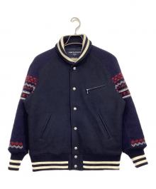 COMME des GARCONS HOMME×gim（コムデギャルソン オム×ジム）の古着「スタジャン」｜ネイビー