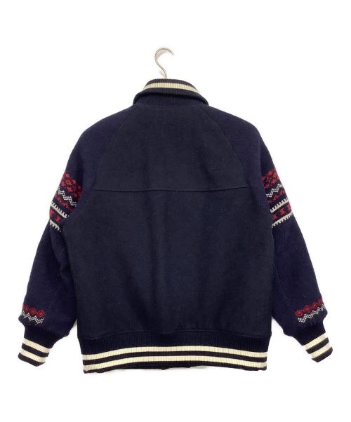 COMME des GARCONS HOMME（コムデギャルソン オム）COMME des GARCONS HOMME (コムデギャルソン オム) gim (ジム) スタジャン ネイビー サイズ:XSの古着・服飾アイテム