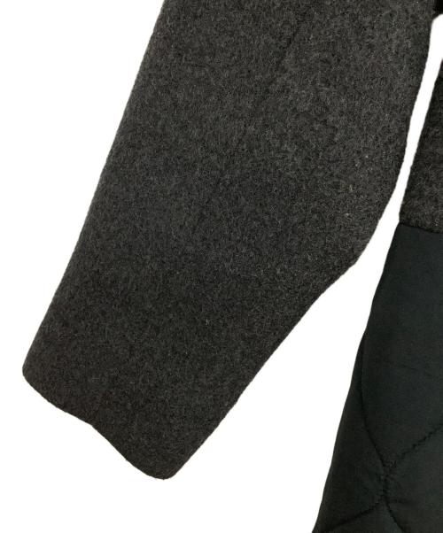 ENFOLD（エンフォルド）ENFOLD (エンフォルド) ノーカラーコート グレー サイズ:36の古着・服飾アイテム