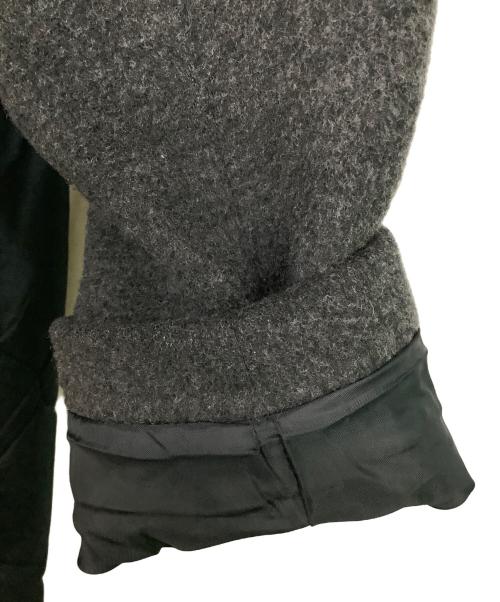 ENFOLD（エンフォルド）ENFOLD (エンフォルド) ノーカラーコート グレー サイズ:36の古着・服飾アイテム